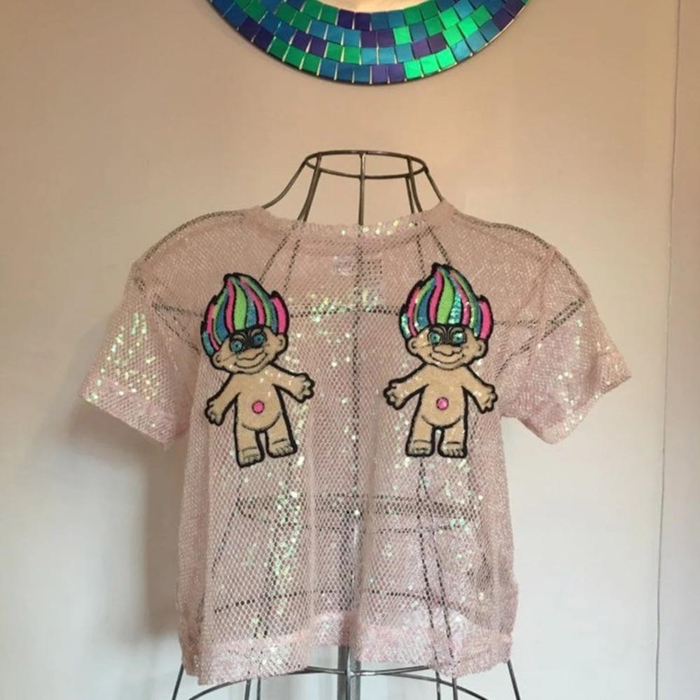 Tolls sequin top ✨🌈✨